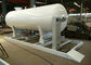 Gleiter angebrachte Flüssiggas-Tankstelle mit beweglichen wieder füllenden LPG-Skalen für LPG-Flasche fournisseur