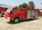 Wasser-Behälter-Feuerbekämpfungs-LKW JMC 4x2 für Feuerbekämpfung mit Feuerlöschpumpe 2500Liters fournisseur