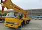 Hydraulische steigende LKW angebrachte Luftplattform, 16-18 Meter große Höhe-LKWs fournisseur