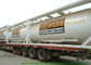 20FT Massenzement-Behälter-Behälter 20000L - 22500L mit Kohlenstoffstahl-Rahmen fournisseur