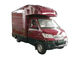 CHERY-Weinlese-Burger-Eiscreme-Verkauf-LKWs, mobile Schnellimbiss-Packwagen fournisseur