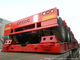 Gooseneck Lowbed-Anhänger-Transportwagen für schwere Hochleistungstonne 100Ton WhatsApp Anhängers 80 Maschine Lowbed halb: 8615271357675 fournisseur